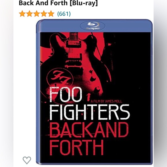 Back And Forth [Blu-ray] DVD : Foo Fighters SEALED NWT - Picture 3 of 7